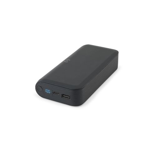 BECKER 20. 20.000 mAh power bank in recycled ABS (100% rABS) with 15W superfast wireless charger BECKER 20. 20.000 mAh power bank in recycled ABS (100% rABS) with 15W superfast wireless charger