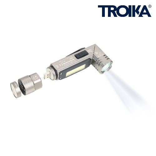 Lampe Frontale 200-150 Lumen TROIKA ECO KNICKLICHT PRO