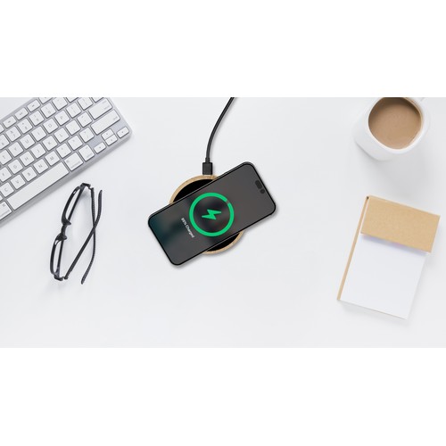 15W eco wireless base FSC® 100% Bamboo