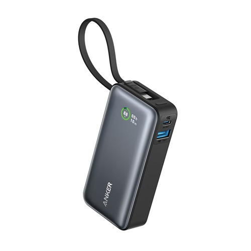 Anker Nano Power Bank 30W, Built-In USB-C Cable Anker Nano Power Bank 30W, Built-In USB-C Cable
