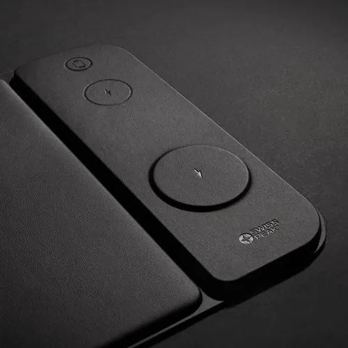 Tappetino mouse 3in1 con ricarica wireless 15W in rPET RCS