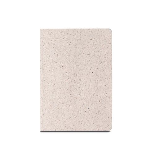 ORGANIC SEMI-RIGID. Bloc-notes A5 avec couverture semi-rigide en matière organique d'éléphant (80%) ORGANIC SEMI-RIGID. Bloc-notes A5 avec couverture semi-rigide en matière organique d'éléphant (80%)