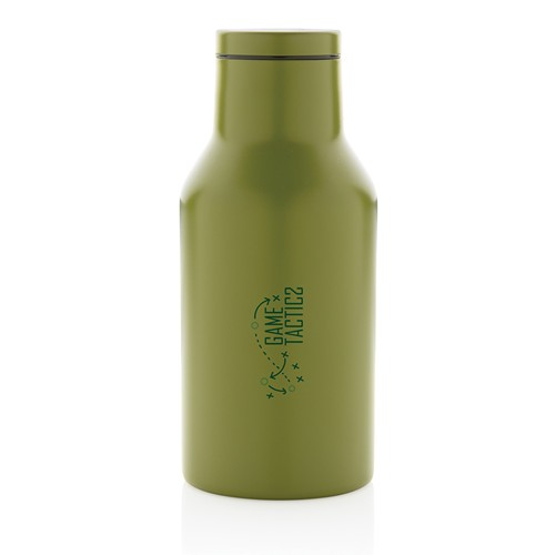 Bottiglia compatta in acciaio riciclato RCS 300ml Bottiglia compatta in acciaio riciclato RCS 300ml