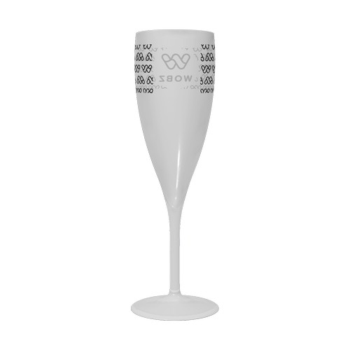 Gepersonaliseerde 16 cl Events fluit - gezeefdrukt in 1 kleur Gepersonaliseerde 16 cl Events fluit - gezeefdrukt in 1 kleur