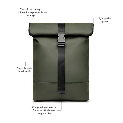 VINGA Baltimore bike bag