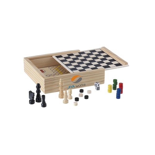 WoodGame 5-in-1 game set WoodGame 5-in-1 game set