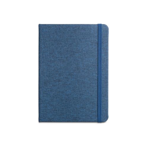 BOYD. A5 notebook in recycled polyester (100% rPET) with lined sheets BOYD. A5 notebook in recycled polyester (100% rPET) with lined sheets