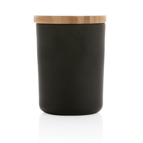 Bougie parfumée avec couvercle en bambou Ukiyo Bougie parfumée avec couvercle en bambou Ukiyo