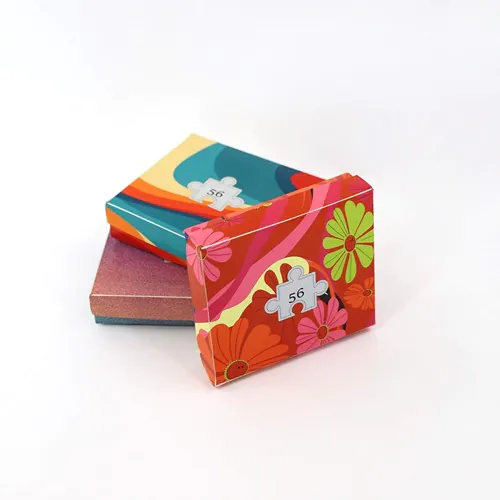56-Piece Puzzle in Customizable Cardboard Box 56-Piece Puzzle in Customizable Cardboard Box
