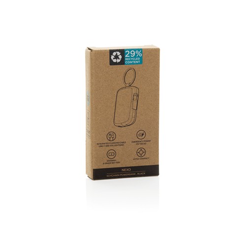 Nexo RCS keychain 2000 mah powerbank with integrated cables Nexo RCS keychain 2000 mah powerbank with integrated cables