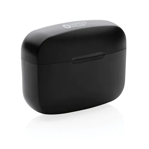 RCS recycled plastic Swiss Peak ANC TWS earbuds RCS recycled plastic Swiss Peak ANC TWS earbuds