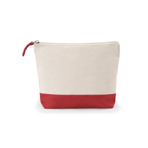 DAPHNE. 100% cotton cosmetic bag (340 g/m²) two-tone DAPHNE. 100% cotton cosmetic bag (340 g/m²) two-tone
