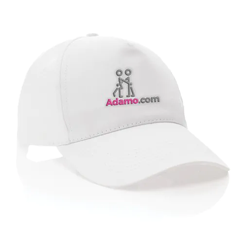Casquette 5 panneaux en coton recyclé 190gr IMPACT Casquette 5 panneaux en coton recyclé 190gr IMPACT
