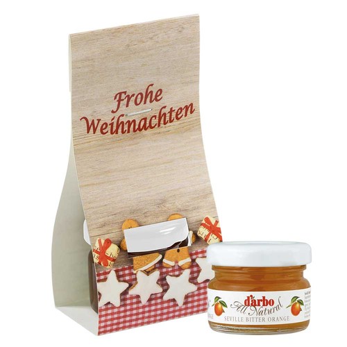 Jam in handover-packaging - orange