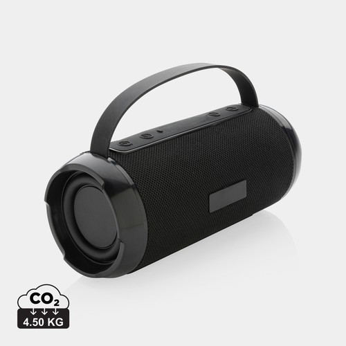 Altavoz impermeable 6W Soundboom de plástico reciclado RCS Altavoz impermeable 6W Soundboom de plástico reciclado RCS