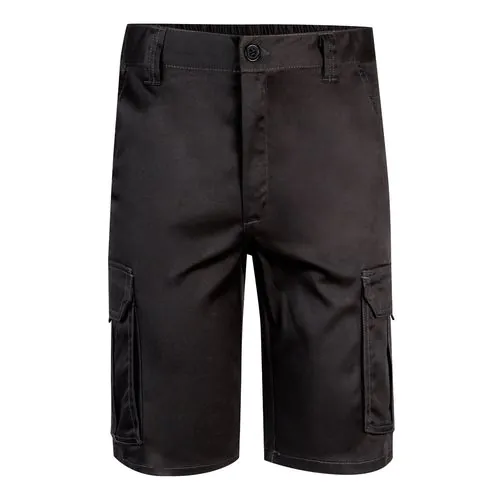 VL HEBE. Bermuda stretch, multipoches (240g/m²), en coton (46%), EME (38%) et polyester (16%)