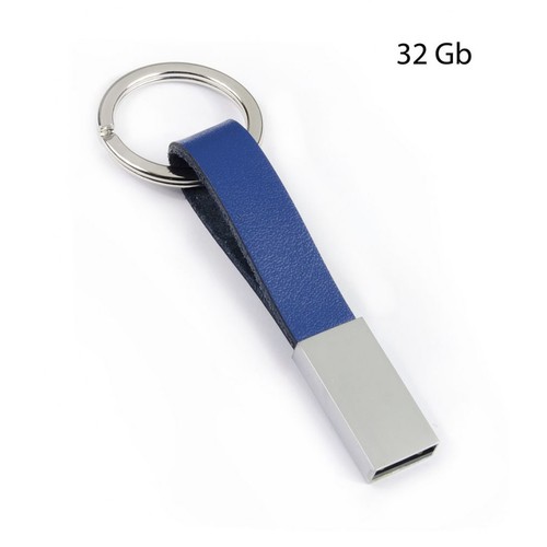USB BLUE LEATHER USB BLUE LEATHER