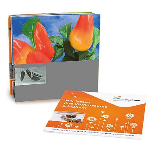 Carte avec graines - Piment