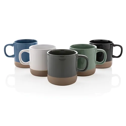 Glazed ceramic mug 360ml Glazed ceramic mug 360ml