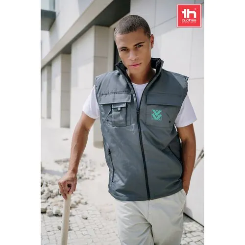 THC STOCKHOLM. Bodywarmer - gilet de travail matelassé, rembourré THC STOCKHOLM. Bodywarmer - gilet de travail matelassé, rembourré