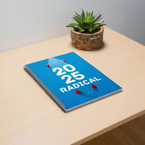 CUSTOMIZABLE ECO SPIRAL A5 WEEKLY AGENDA