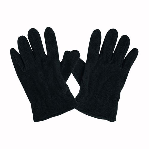 Fleece women gloves with elastic cuffs. One size
