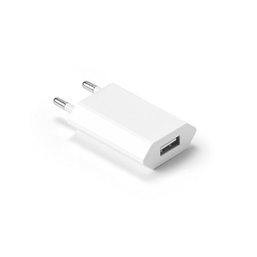 WOESE. Adaptateur secteur USB-A 5W en ABS recyclé (100 % rABS)
