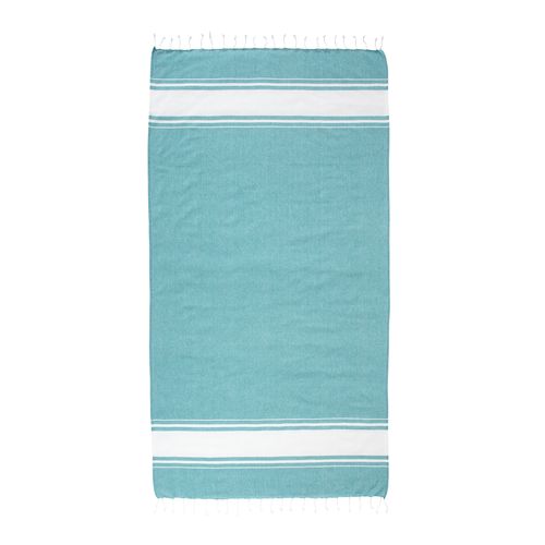 Beach towel /pareo in recycled cotton 180 gr/m2