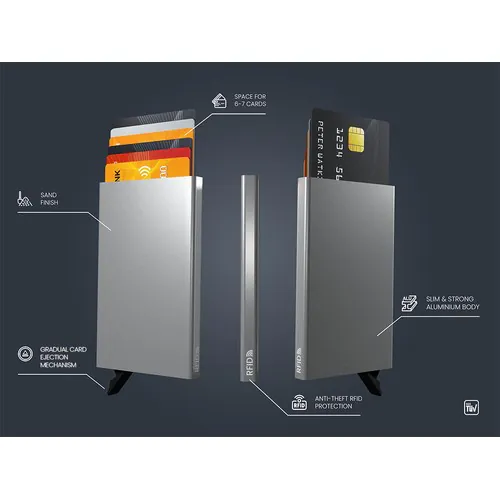 Porta tarjetas RFID