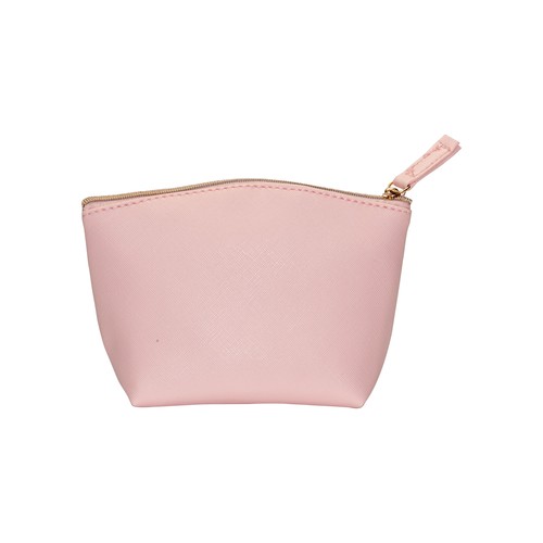 Multipurpose PU fine grain saffiano beauty case. Zipper closure and inner lining Multipurpose PU fine grain saffiano beauty case. Zipper closure and inner lining