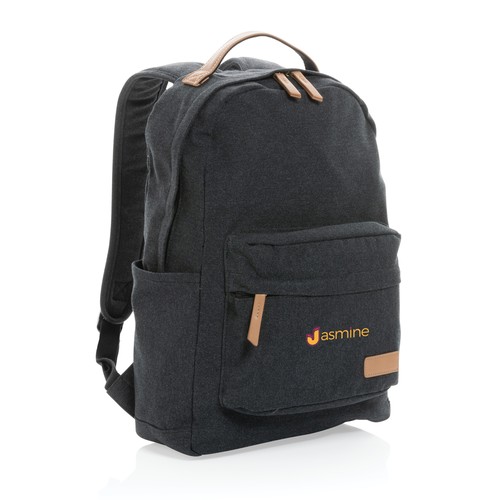Impact AWARE™ 16 oz. recycled canvas laptop rugzak Impact AWARE™ 16 oz. recycled canvas laptop rugzak