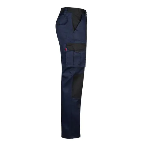 VL NJORD. Two-tone multi-pocket twill trousers (240 g/m²), in cotton (35%) and polyester (65%) VL NJORD. Two-tone multi-pocket twill trousers (240 g/m²), in cotton (35%) and polyester (65%)