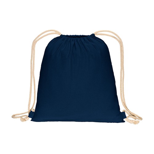 Mochila de algodón de 180 g/m², con cierre de cordón Mochila de algodón de 180 g/m², con cierre de cordón