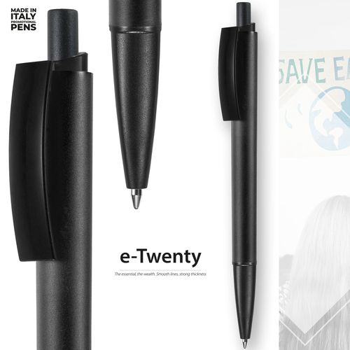Ballpoint Pen e-Twenty Black Ballpoint Pen e-Twenty Black