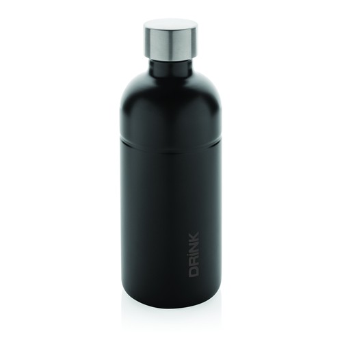 Bouteille pour boisson gazeuse en acier recyclé RCS