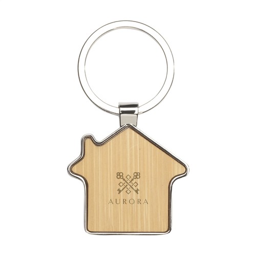 Casa bamboo keyring Casa bamboo keyring