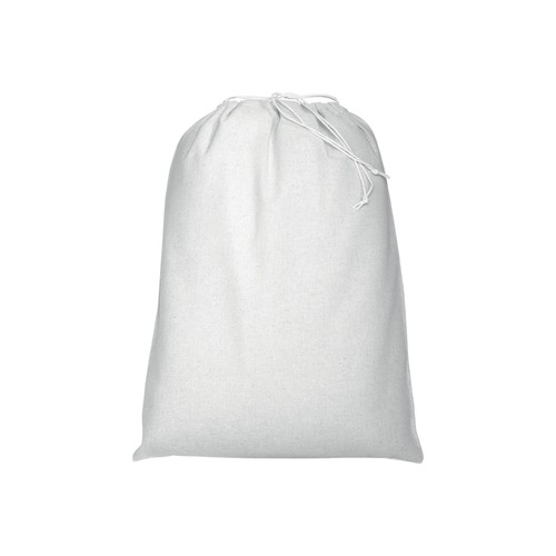 120 g/m2 cotton drawstring bag, 30 x 45 cm