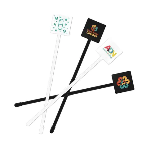 AGITATEUR COCKTAIL CARRE SPATULE 190 mm