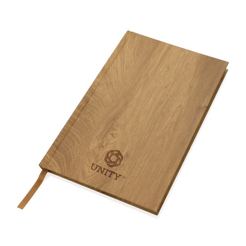 Libreta A5 con estampado de madera Kavana Libreta A5 con estampado de madera Kavana