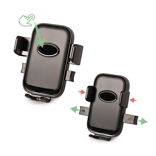 PORTA CELLULARE DA AUTO IN PLASTICA