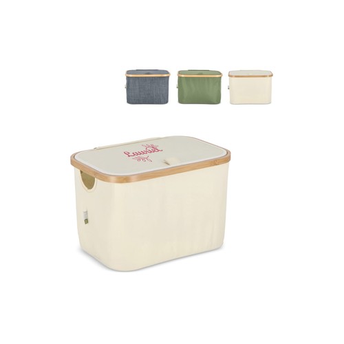 InSideOut folding basket with lid Sogne 38 x 26 x 25cm rPET