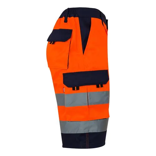 VL HADES. Bermuda bicolore multi-poches (210g/m²), en coton (20%) et polyester (80%) VL HADES. Bermuda bicolore multi-poches (210g/m²), en coton (20%) et polyester (80%)