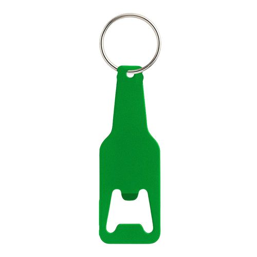 Aluminium bottle opener keyring