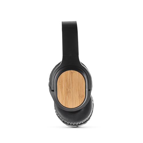 GOULD. Cuffie wireless pieghevoli con durata della batteria di 4 ore in bambù e ABS