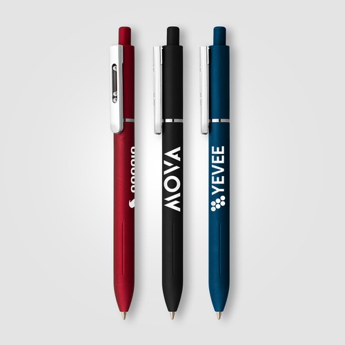 Lark Recycled Plastic Retractable Fidget Clip Pen Lark Recycled Plastic Retractable Fidget Clip Pen