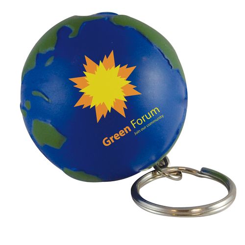 Globe terrestre anti-stress Porte-clés * Globe terrestre anti-stress Porte-clés *