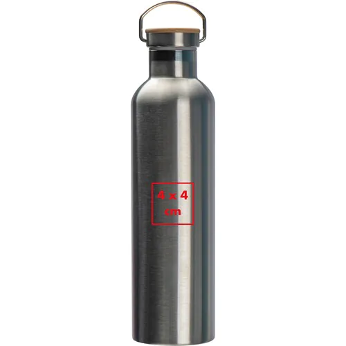 Bouteille isotherme à double paroi en acier inoxydable