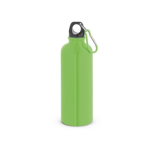 KELCE. Single-wall stainless steel bottle with carabiner clip 550 ml
