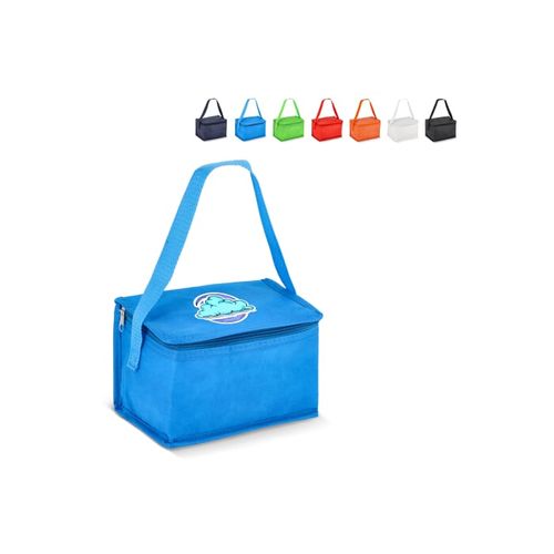 R-PET 6 Bolsa nevera para latas no tejida 20x 13 x 12,5 cm 75 g/m².