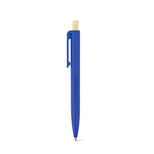 ZARA. Recycled ABS (100% rABS) ballpoint pen with bamboo button ZARA. Recycled ABS (100% rABS) ballpoint pen with bamboo button